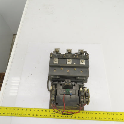 Allen Bradley Size 5 Contactor Starter 600V 200HP 3PH 3-Pole 240V Coil