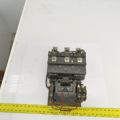 Allen Bradley Size 5 Contactor Starter 600V 200HP 3PH 3-Pole 240V Coil