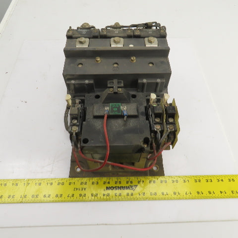 Allen Bradley Size 5 Contactor Starter 600V 200HP 3PH 3-Pole 240V Coil
