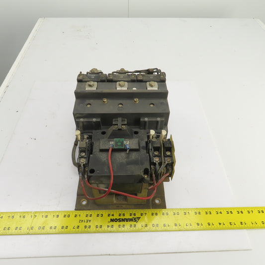 Allen Bradley Size 5 Contactor Starter 600V 200HP 3PH 3-Pole 240V Coil