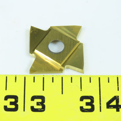 Somma DAV-CIN-6RTIN 3/32 Micro 0 Offset Carbide Insert TiN Coated Lot of 10