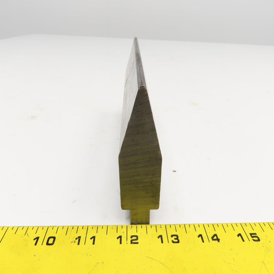 150° V Forming Punch 1" Wide x 3-1/4" 1/2" Tang 7-1/4" Long