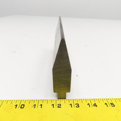 150° V Forming Punch 1" Wide x 3-1/4" 1/2" Tang 7-1/4" Long