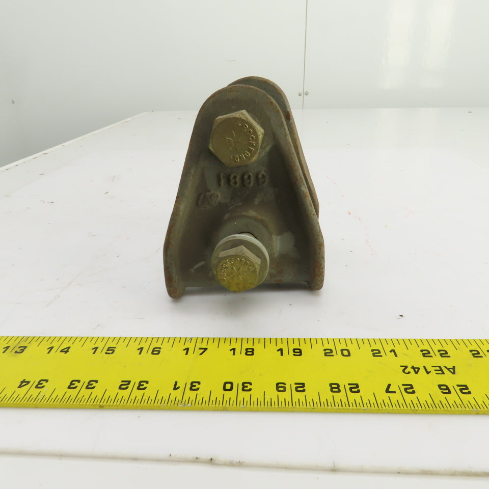1899 4-1/4" Heavy Duty I-Beam Clamp Hanger 3/4" Hanger Bolt