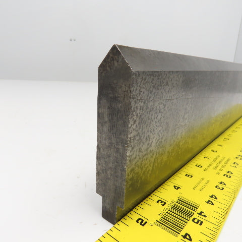 95° V Forming Punch 1" Wide x 3-1/4" 1/2" Tang 22-3/4" Long