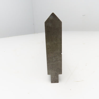 95° V Forming Punch 1" Wide x 3-1/4" 1/2" Tang 22-3/4" Long