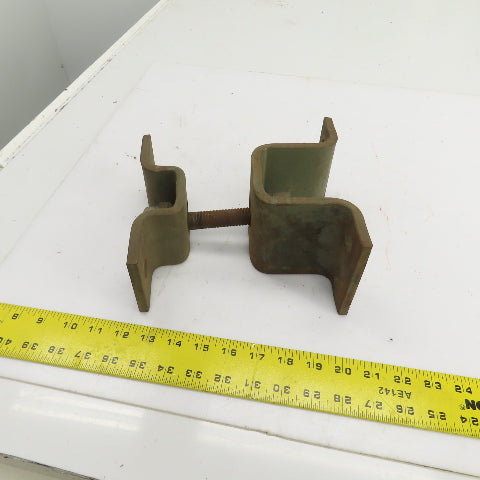 Heavy Duty 7-1/2" I-Beam Hanger 8" Drop Height Adjustable