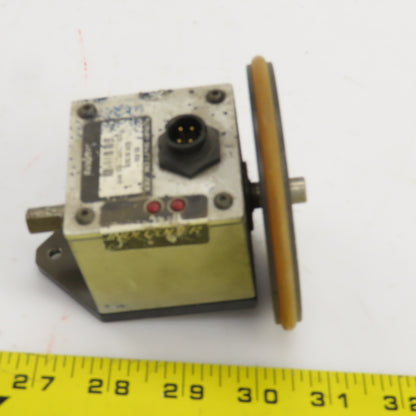 Simpson SE-600 Ser 813976 Rotary Shaft Encoder 600 PPR 3/8" Shaft