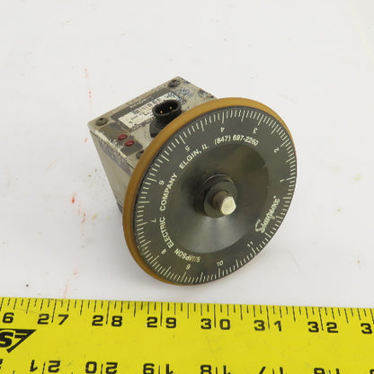 Simpson SE-600 Ser 813976 Rotary Shaft Encoder 600 PPR 3/8" Shaft