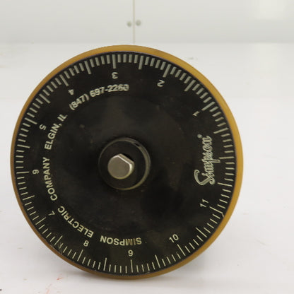 Simpson SE-600 Ser 813976 Rotary Shaft Encoder 600 PPR 3/8" Shaft