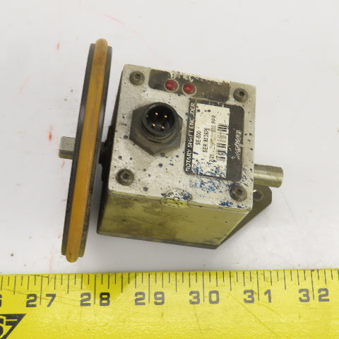 Simpson SE-600 Ser 813976 Rotary Shaft Encoder 600 PPR 3/8" Shaft