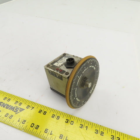 Simpson SE-600 Ser 813976 Rotary Shaft Encoder 600 PPR 3/8" Shaft