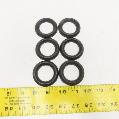 1-3/8" ID x 2-1/8" V Vee Packing 1/4" Thick Lot Of 6