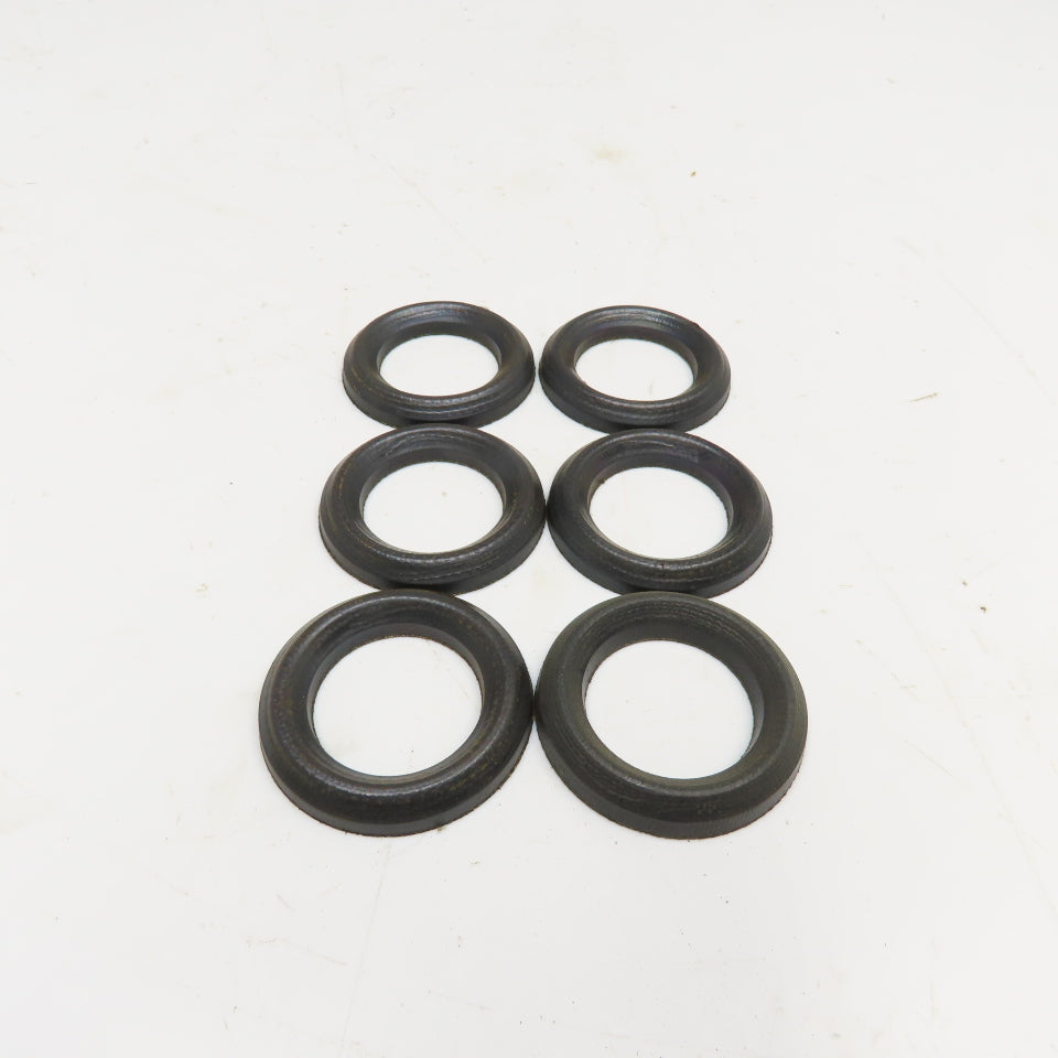 1-3/8" ID x 2-1/8" V Vee Packing 1/4" Thick Lot Of 6