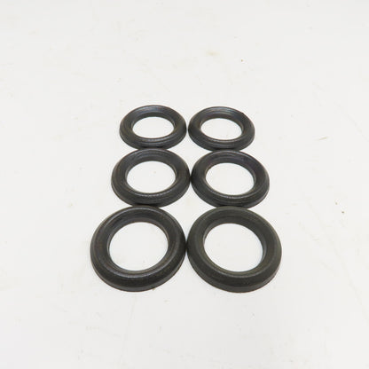 1-3/8" ID x 2-1/8" V Vee Packing 1/4" Thick Lot Of 6
