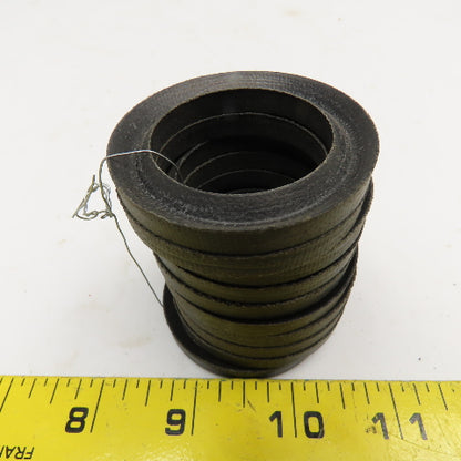 1-3/8" ID x 2" Top V Vee Packing 1/4" Thick Lot Of 10