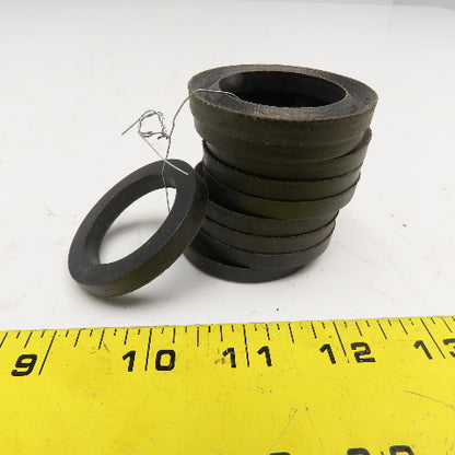 1-3/8" ID x 2" Top V Vee Packing 1/4" Thick Lot Of 10