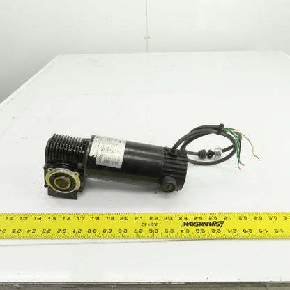 Minarik 507-02-182 20:1 Ratio Right Hand Gear Motor 90VDC 1/8HP 90RPM Out