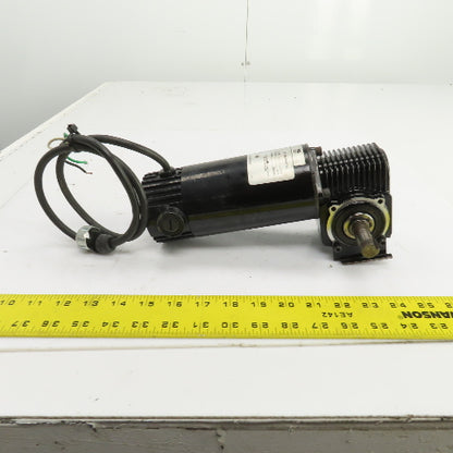 Minarik 507-02-182 20:1 Ratio Right Hand Gear Motor 90VDC 1/8HP 90RPM Out