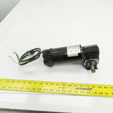 Minarik 507-02-182 20:1 Ratio Right Hand Gear Motor 90VDC 1/8HP 90RPM Out