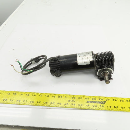 Minarik 507-02-182 20:1 Ratio Right Hand Gear Motor 90VDC 1/8HP 90RPM Out