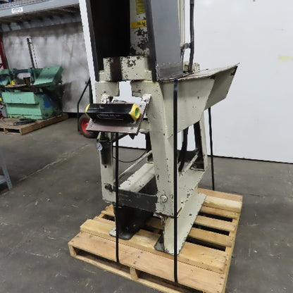Logan Pneumatic Arbor Press 5" Stroke 9" Throat 10" Under Ram