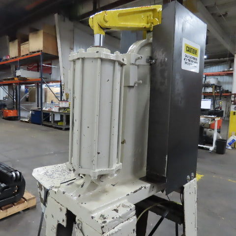 Logan Pneumatic Arbor Press 5" Stroke 9" Throat 10" Under Ram