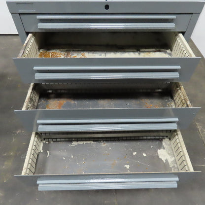 Lyon 7 Drawer Industrial Small Parts Tool Storage Shop Cabinet 30"x28"x44"