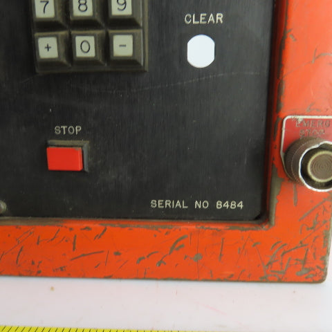Slicer Controls Micon 80 Operator Control Display Panel
