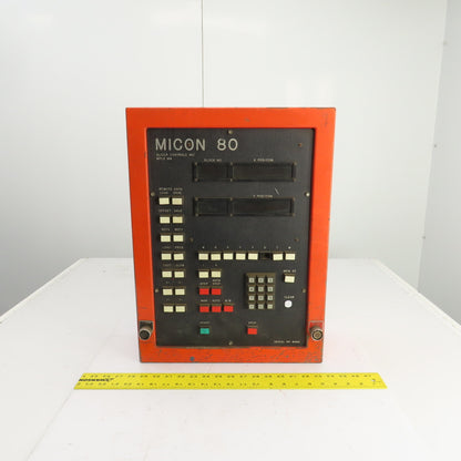 Slicer Controls Micon 80 Operator Control Display Panel