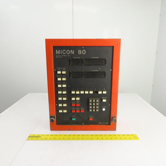 Slicer Controls Micon 80 Operator Control Display Panel