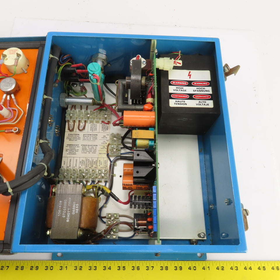 Graco 226982 Electrostatic Power Supply Control Box 115V 217-233 Needs New Gauge