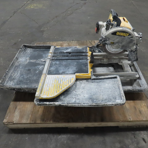 DeWalt D24000 10" Heavy Duty Wet Tile Circular Saw 115V 1Ph
