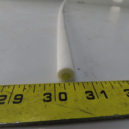 PTFE White Plastic Rod 1/2" Diameter x 60*