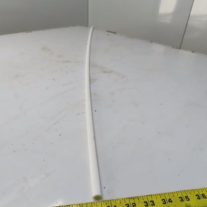 PTFE White Plastic Rod 1/2" Diameter x 60*