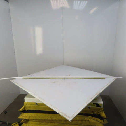 PTFE White Plastic Rod 1/2" Diameter x 60*