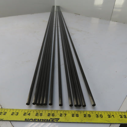 Black Fiberglass Rod 5/16" Diameter x 60* Lot of 12