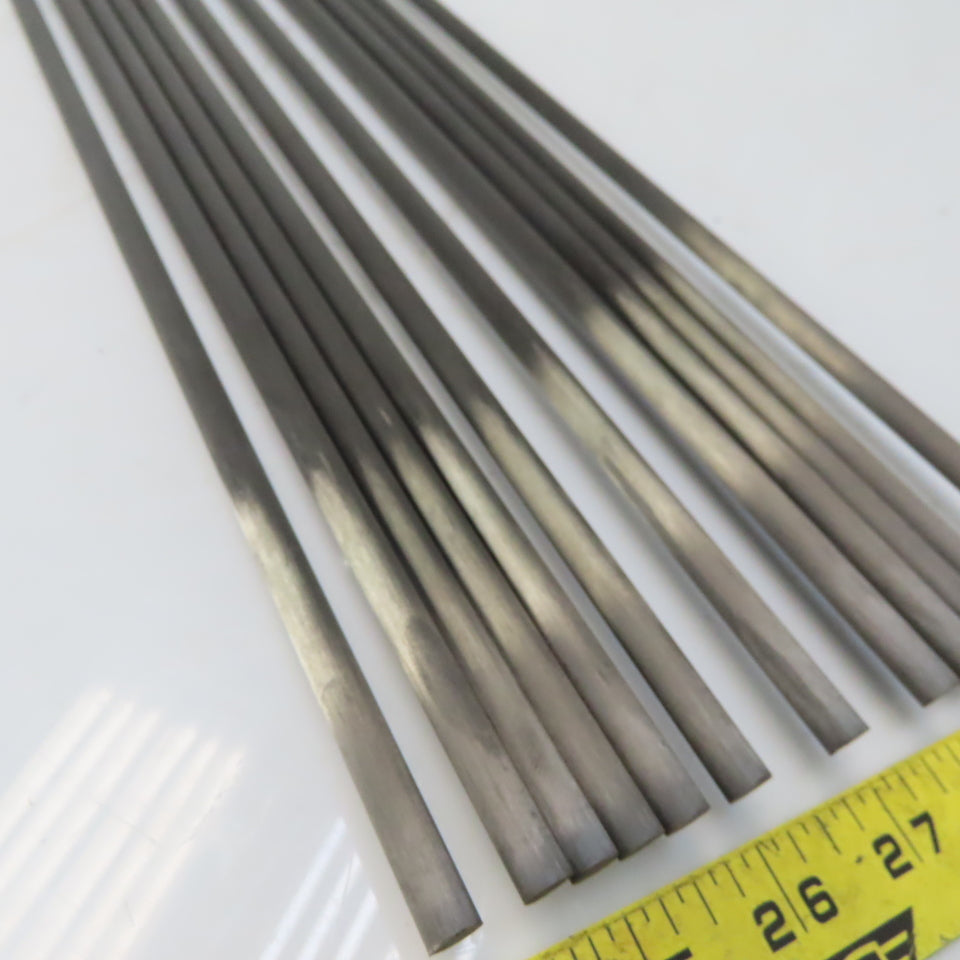 Black Fiberglass Rod 5/16" Diameter x 60* Lot of 12