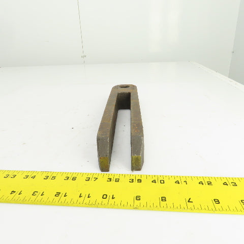 12" OAL Machinist Strap Down U-Shaped Clamps 8-3/4" Throat W/1"-8 TPI Hole