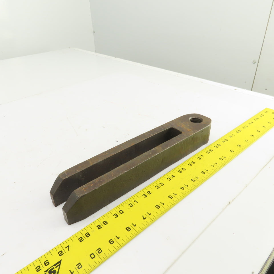 12" OAL Machinist Strap Down U-Shaped Clamps 8-3/4" Throat W/1"-8 TPI Hole