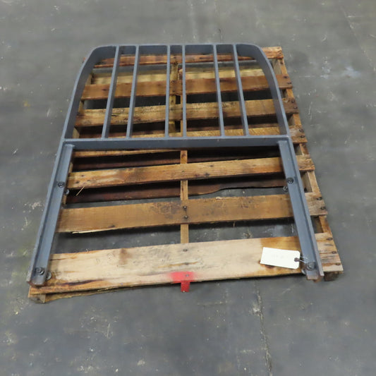 Forklift Back Rest   34-1/2" Face Mount x 36" Tall 13" Hole Center