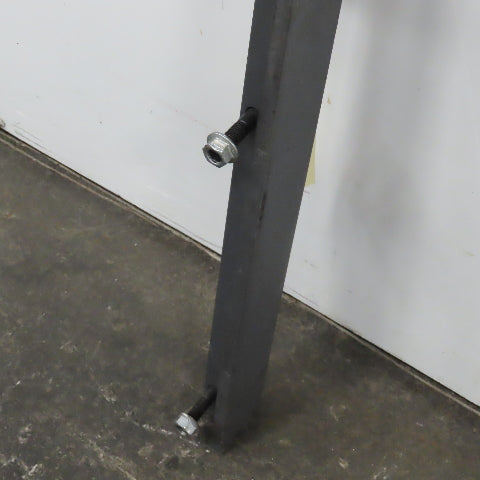 Forklift Back Rest 28" Face Mount x 35" Tall 13" Hole Center