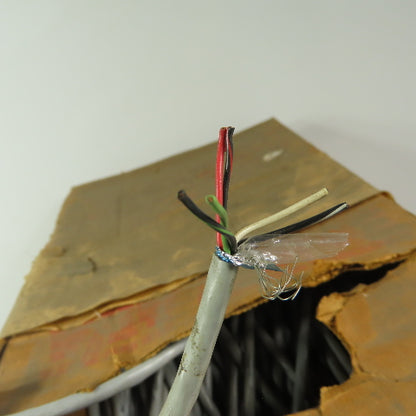 West Penn 3652EB 22 AWG 6 Conductor Shielded Security Cable 175'