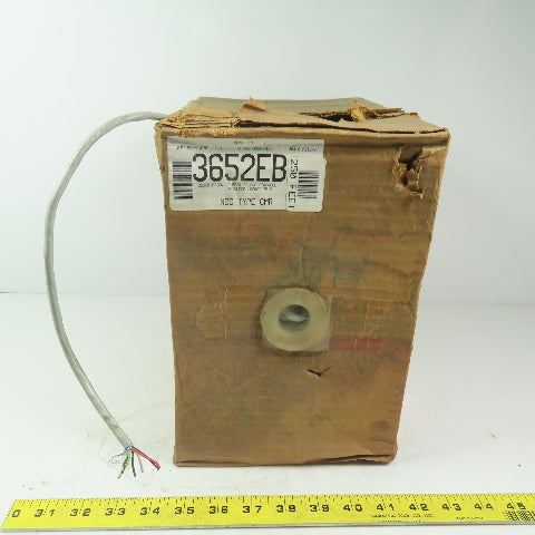 West Penn 3652EB 22 AWG 6 Conductor Shielded Security Cable 175'