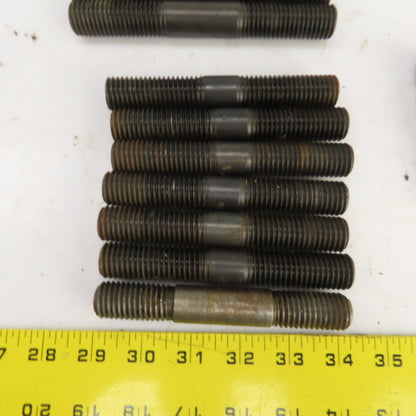Misc. Lengths Double Ended Threaded Studs 3/4"-10 TPI 8",7",5" Lot Of 20