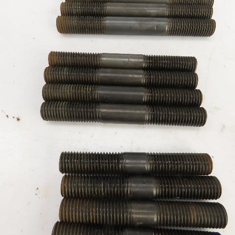 Misc. Lengths Double Ended Threaded Studs 3/4"-10 TPI 8",7",5" Lot Of 20