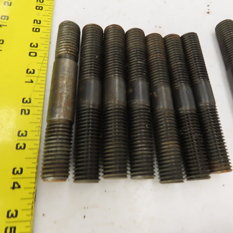 Misc. Lengths Double Ended Threaded Studs 3/4"-10 TPI 8",7",5" Lot Of 20