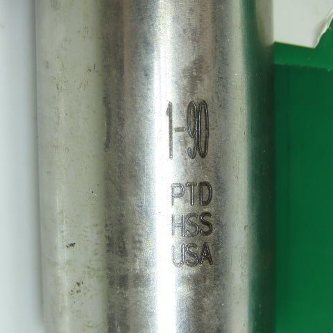 Precision Twist Drill 1" Spotting Drill Bit 90° Point 2-3/4" LOC 8-1/2" OAL