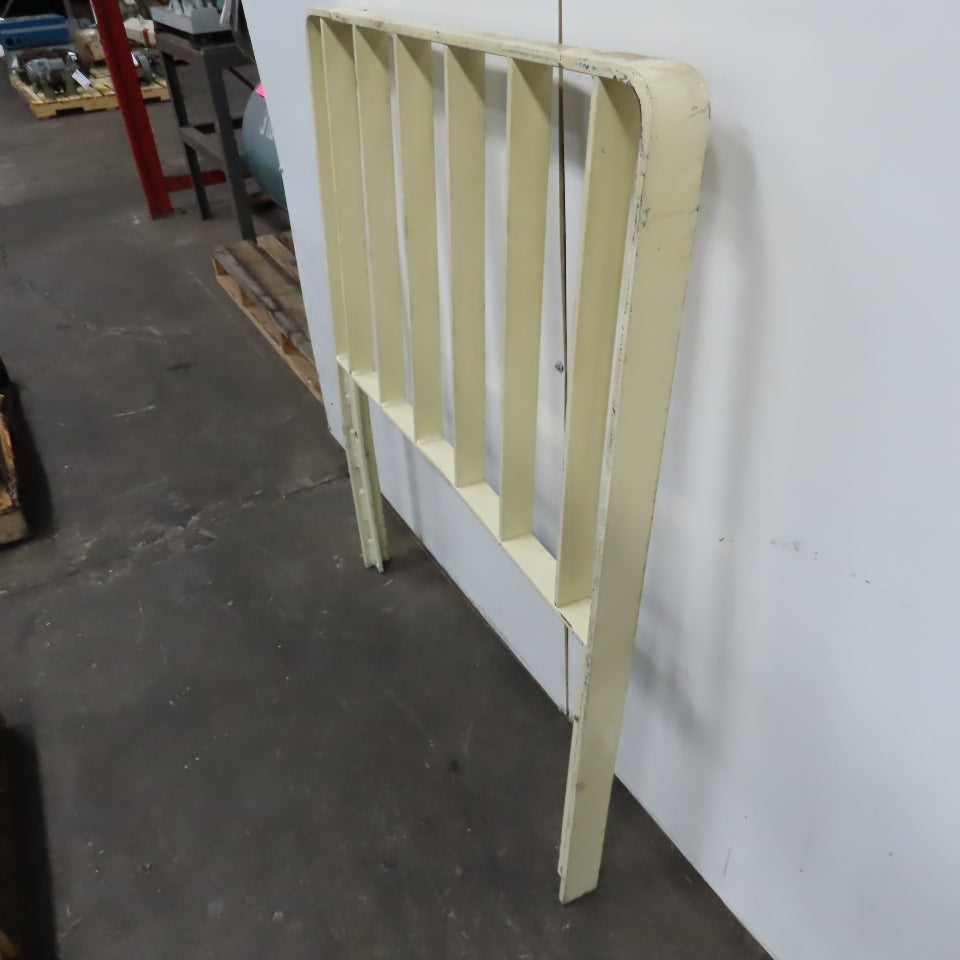 Forklift Back Rest 36" Side Bolt Mount x 47" Tall 14" Hole Center