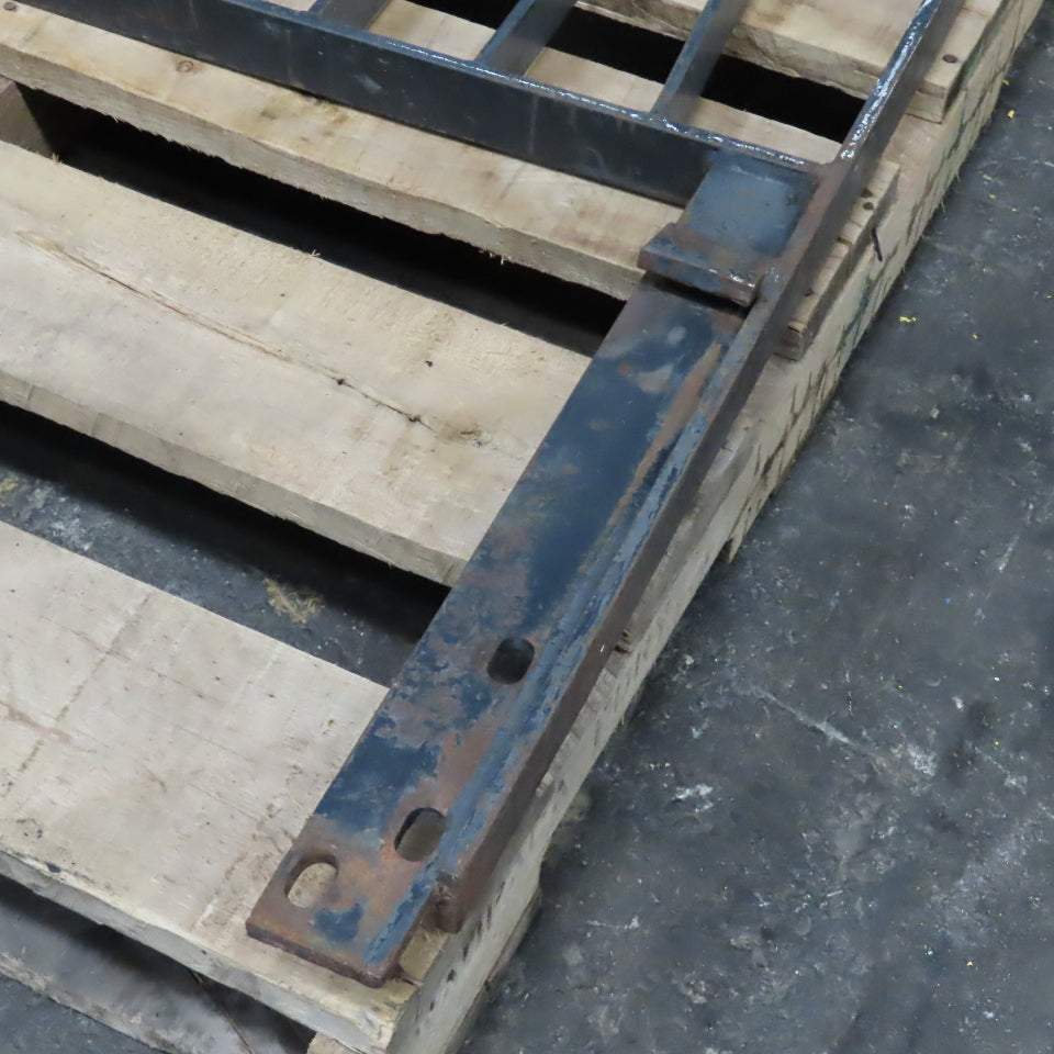 Forklift Back Rest 41" Face Mount x 47" Tall 3" Hole Center